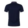 Unisex Anti-Pilling, Colorfast Polo Shirt with Lapel and Short Sleeves, Made from Combed Silk Cotton, Customizable with Logo.