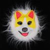 Simulering 3D Eva Djurmask Valp Leopard Schimpansmask Semesterfest Maskerad Cosplaymasker Kostymrekvisita Festtillbehör