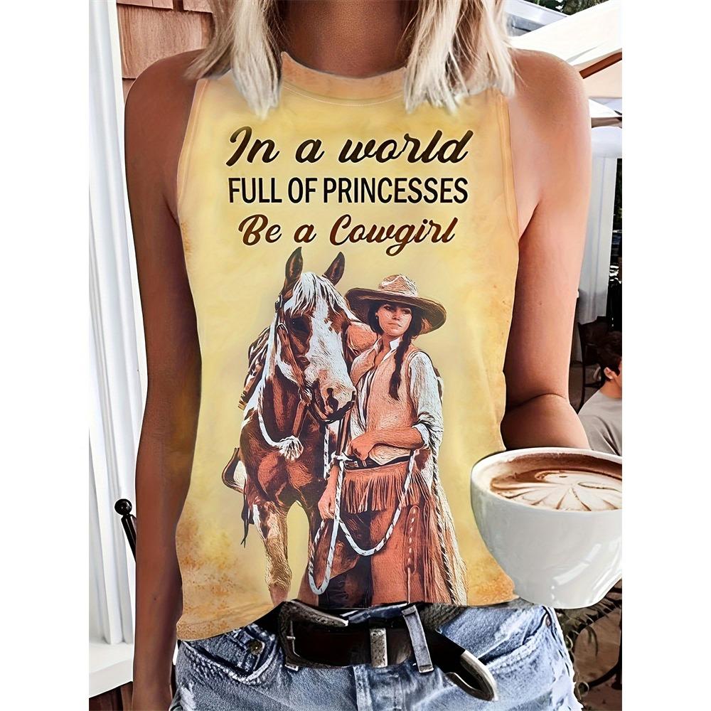 Vintage Style Ladies Tank Top 3D Tribal Ethnic Print Ladies Sleeveless T-shirt Summer Everyday Street Ladies Casual Tank Top