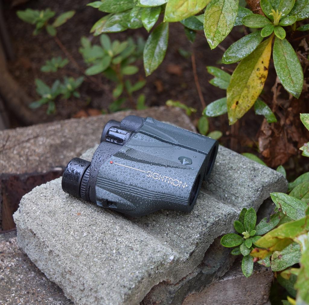 SIGHTRON S1 WP825 Binoculars, Porro Prism, 8x Magnification, 25mm Aperture, Fully Waterproof, Olive, SIB30-0089