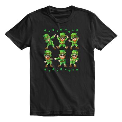 T-shirt Danzante Leprechaun per Festa di San Patrizio per Uomo e Donna Maglietta Top