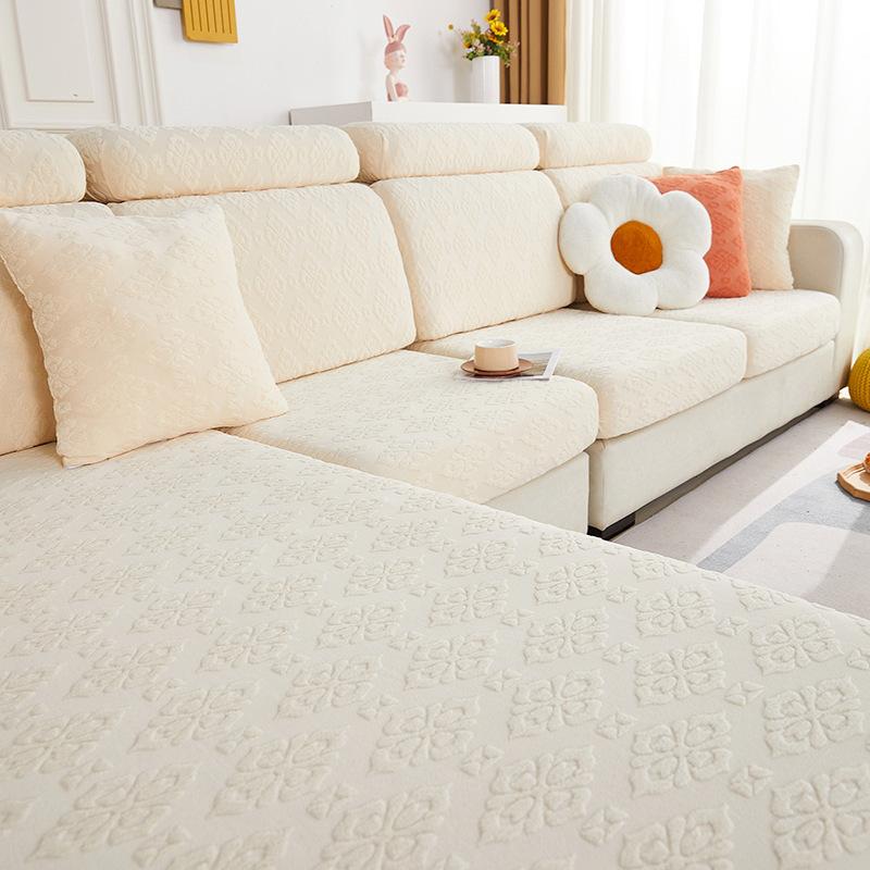 Matcha Green Sofa Cover All-inclusive Universal Cushion New Style Three-seater and One Imperial Concubine Non-slip Elastic Sofa Cover