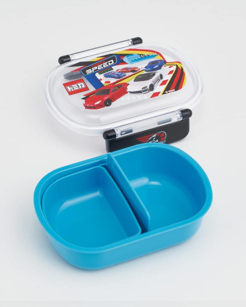 Skater Lunch Box, 360ml, Tomica 23, for Children, Made in Japan, QAF2BAAG-A