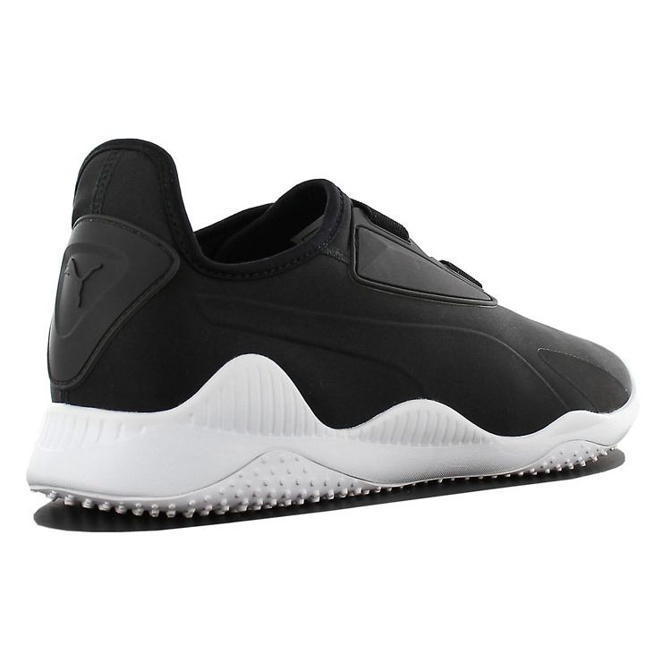 Puma Mostro Lace Up Casual Comfortable Slip Resistant Durable Low Top Running Shoes Men Sneaker Black White 362426-01