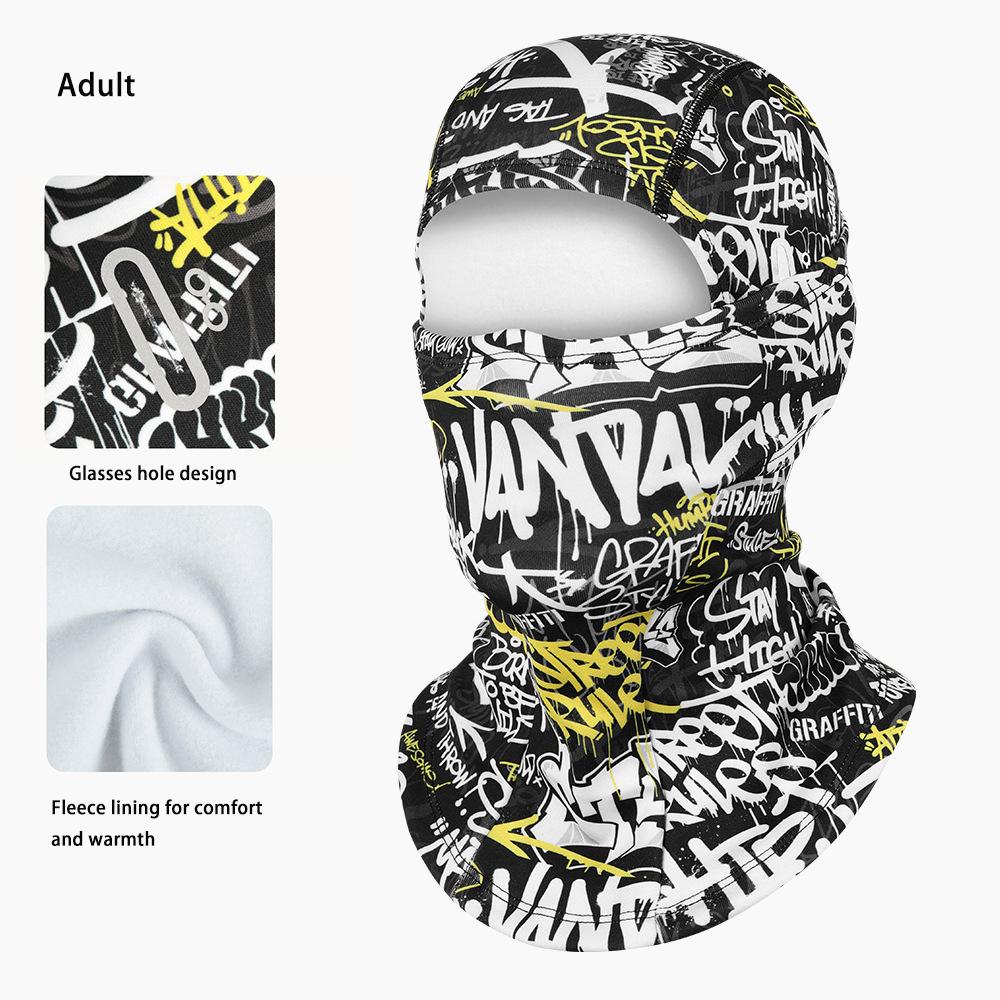 New Parent Child Cycling Beanies Men Women Winter Warmer Full Face Mask Cover Sports Thermal Mask Helmet Liner Ski Balaclava Cap