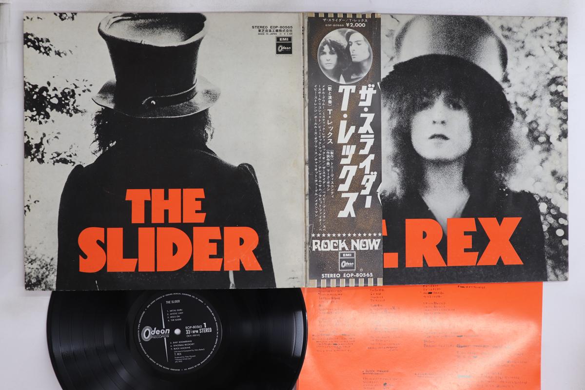 

LP Record T. REX - Slider EOP80565 ODEON 1972 Japan Obi Rock Used