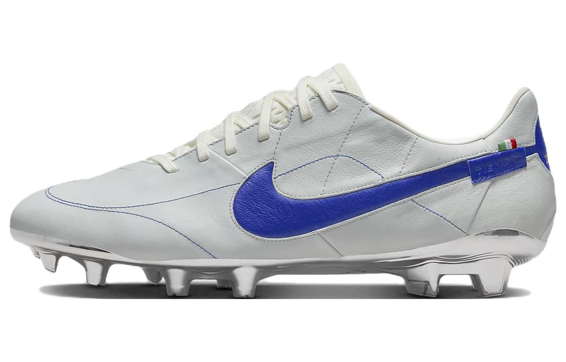 

Nike Tiempo Legend 9 Elite Mi Fg Montebelluna Leather White Game Royal DQ7792-140 41