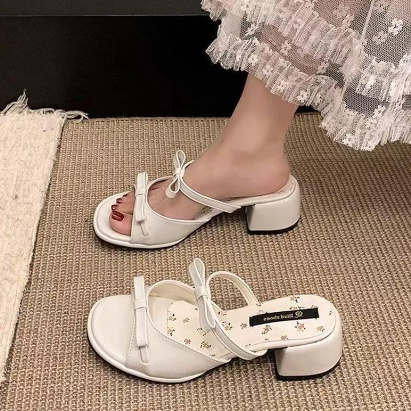 Cool New Style Thick-soled Chunky Heel Platform Women's Shoes