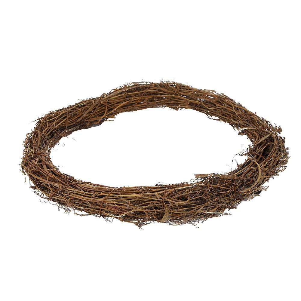 Home Garden Decoration 30cmCelsius11.8in Rattan Wreath Wedding Party Vine Hanging Wreath
