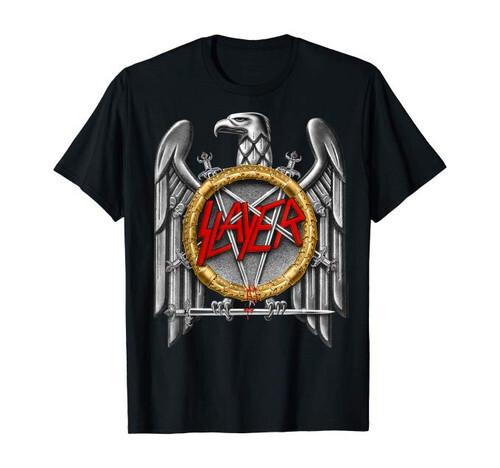 Slayer Silver Eagle Adult T-Shirt Unisex T-Shirt XXL