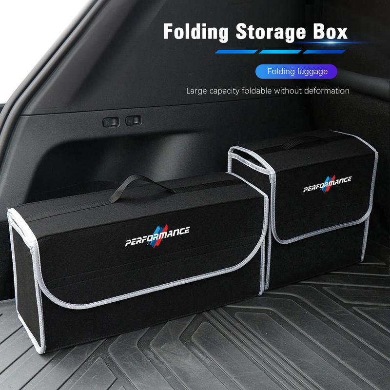 Car Trunk Organizer Box Large Capacity Folding Storage Bag For BMW E91 X5 E70 F11 E30 F31 X3 F25 E61 E83 X1 E53 E87 F40 F32 E70