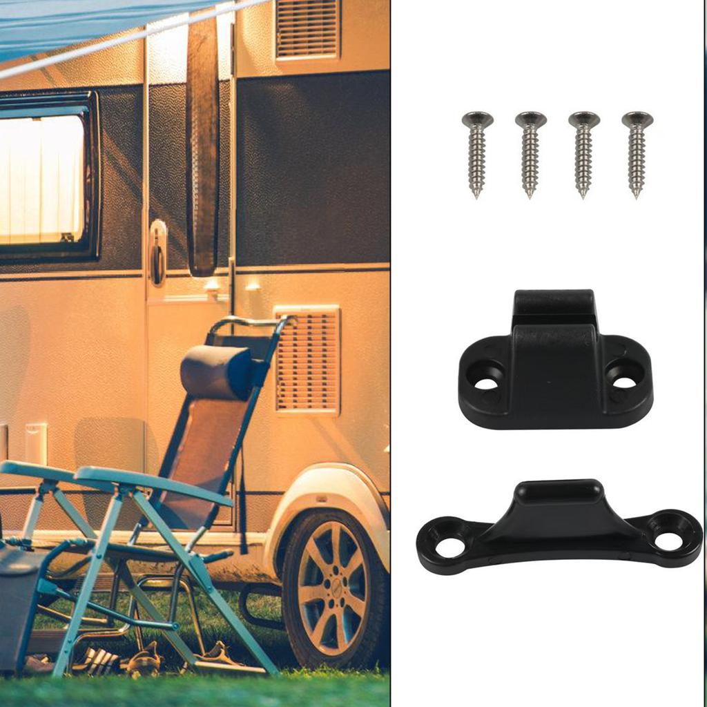 2Pcs T Shaped Warehouse Door Suction Magnetic Door Locks Door Catch Holder Nylon Door Retainer Easy To Install