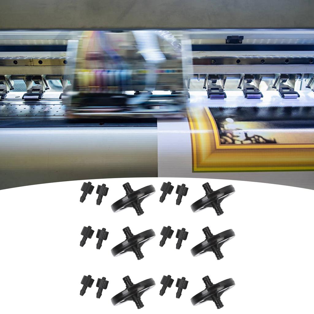6 Sets UV Ink Filter 45mm Big Disc Accessory Replacement for Spectra Inkjet Printer Inkjet Printer Ink Filter UV Ink Filter
