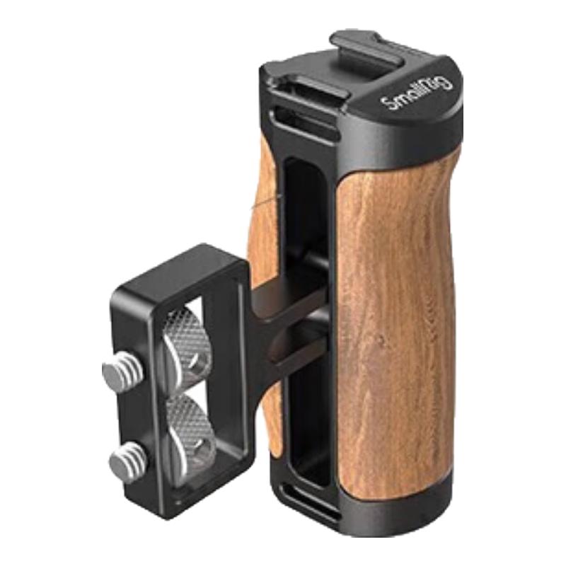 SmallRig 2913 Universal Wooden Side Handle for DSLR Cameras