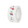 500 Sheets/Roll  Christmas Snowman Sealing Tape DIY Decoration