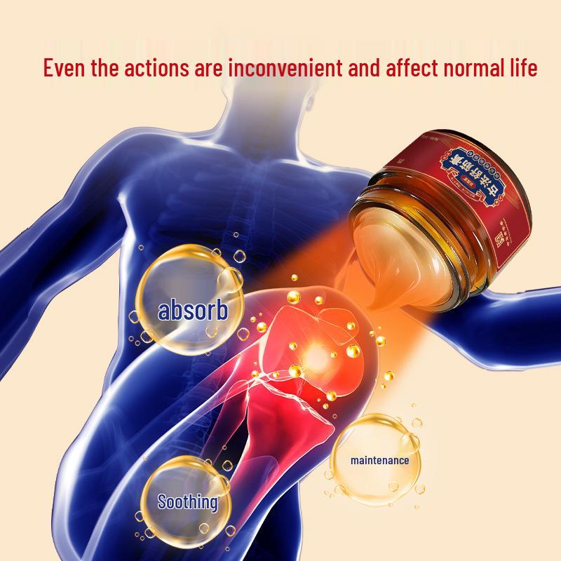 Jingfutang Muscle Relaxing Heating Cream for Neck, Shoulder, Waist, and Joint Pain Relief.
