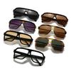  Oversized Retro Men Pilot Sunglasses Fashion Gradient Women Luxury Shades UV400 Outdoor Driving Square Sun Glasses