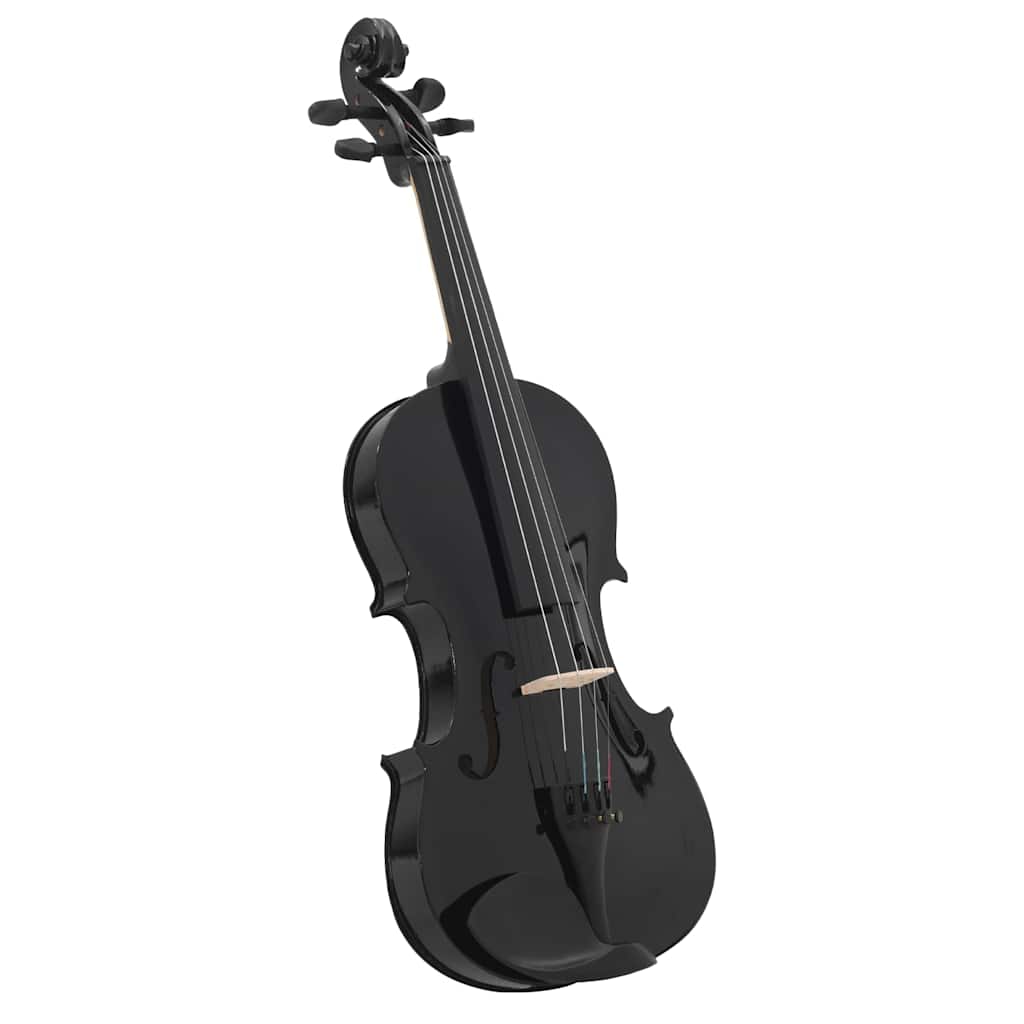 Violin Complete Set with Bow and Chin Rest Light Wood Size 4 4