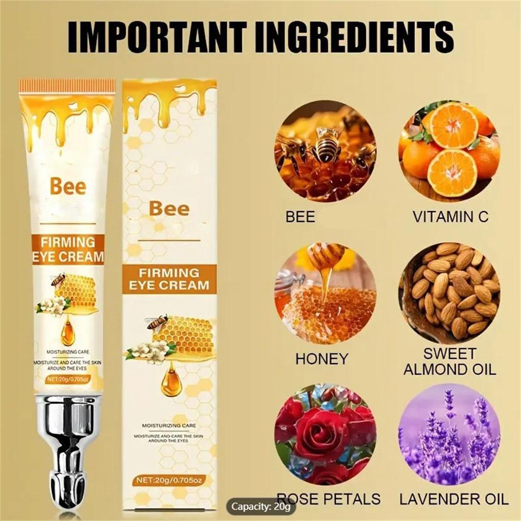 Bee Moisturizing Eye Cream Softens And Cares For The Skin,20g