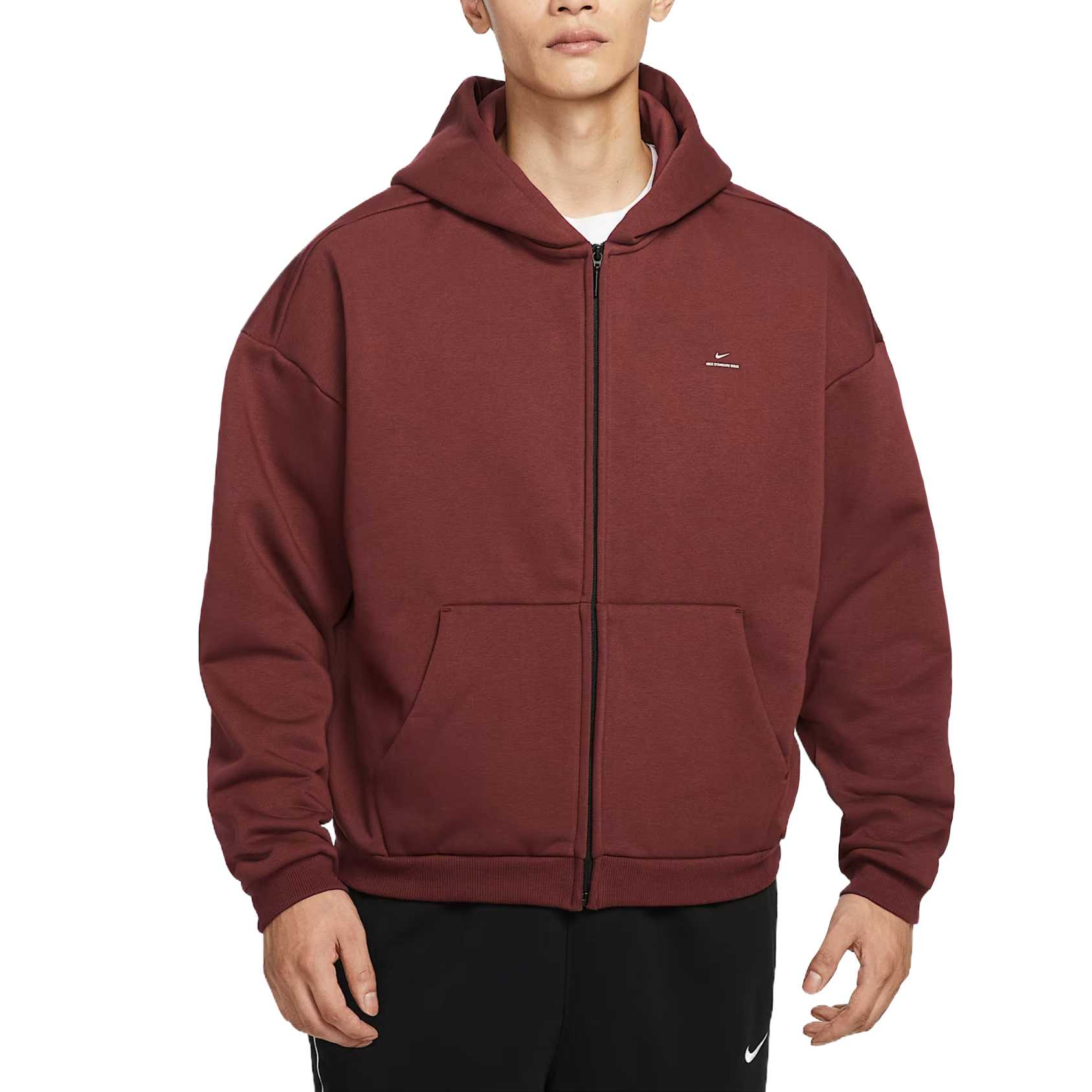 

Nike Therma-Fit Standard Issue Hooded Loose Outdoor Sports Sweatshirt Men sweatshirt IO3690619 S