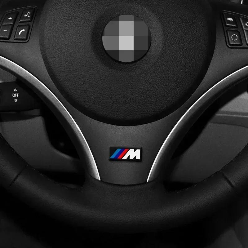 CAT1 2025 For BMW 50pcs Car steering wheel sticker Car Epoxy Sticker For bmw M Sticker X1 X3 X4 X5 X6 X7 e46 e90 f20 e60 e39 f10 Car