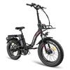 Electric Bicycle Fafrees F20 Max 500W Motor Foldable Electric Bike 48V 30AH 20"x4.0" Tire Adult E-Bike Top Speed 45Km/h Lcd Display