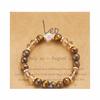12 Constellation Crystal Beaded Bracelets for Women Men Natural Stone Handmade Cancer Virgo Leo Bangle Energy Friendship Jewelry