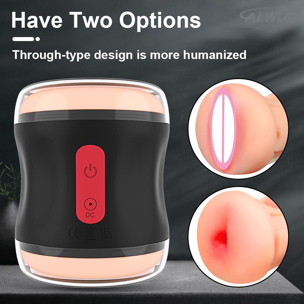 Masturbation Cup Penis Vibration Vagina Massage Pussy Sucking Thrusting Male Masturbator Sex Toys Sexmachine Adult for Men 18