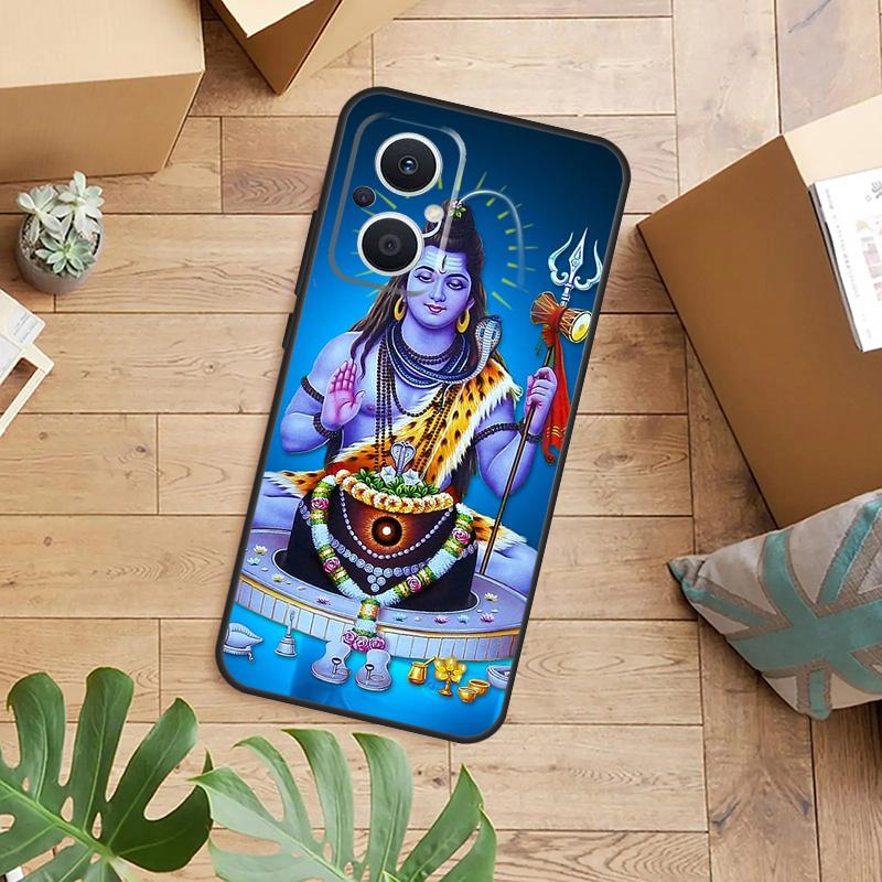 Lord Shiva Hindu God Buddha India Phone Case For OPPO Reno 14 13 12 11 F 10 Pro 8T 7 8 Lite OPPO Find X8 X6 X5 X9 Pro Cover