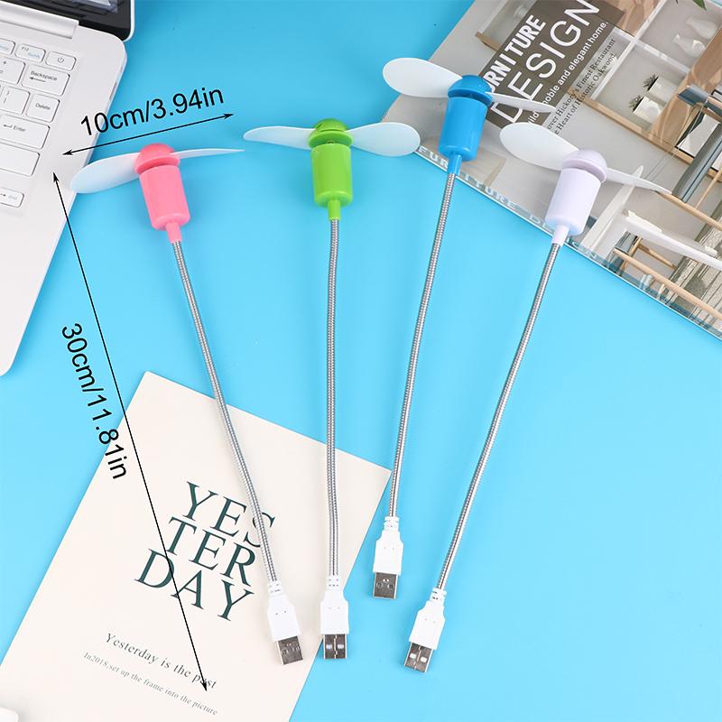 

Мини-USB-вентилятор Гибкий охлаждающий вентилятор Мини-ноутбук ПК Портативный кулер для компьютера