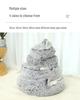 Cozy Semi-Enclosed Winter Pet Nest for Dogs & Cats