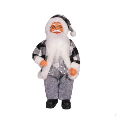 Festliche Weihnachtsmann-Puppendekoration für Zuhause und das Büro