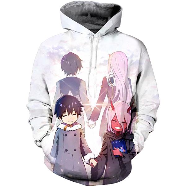 zero two merch moletom com capuz