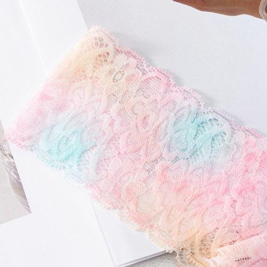 Damskie majtki z koronki kwiatowej bezszwowe kokardki z niskim stanem cienkie szybkoschnące miękkie