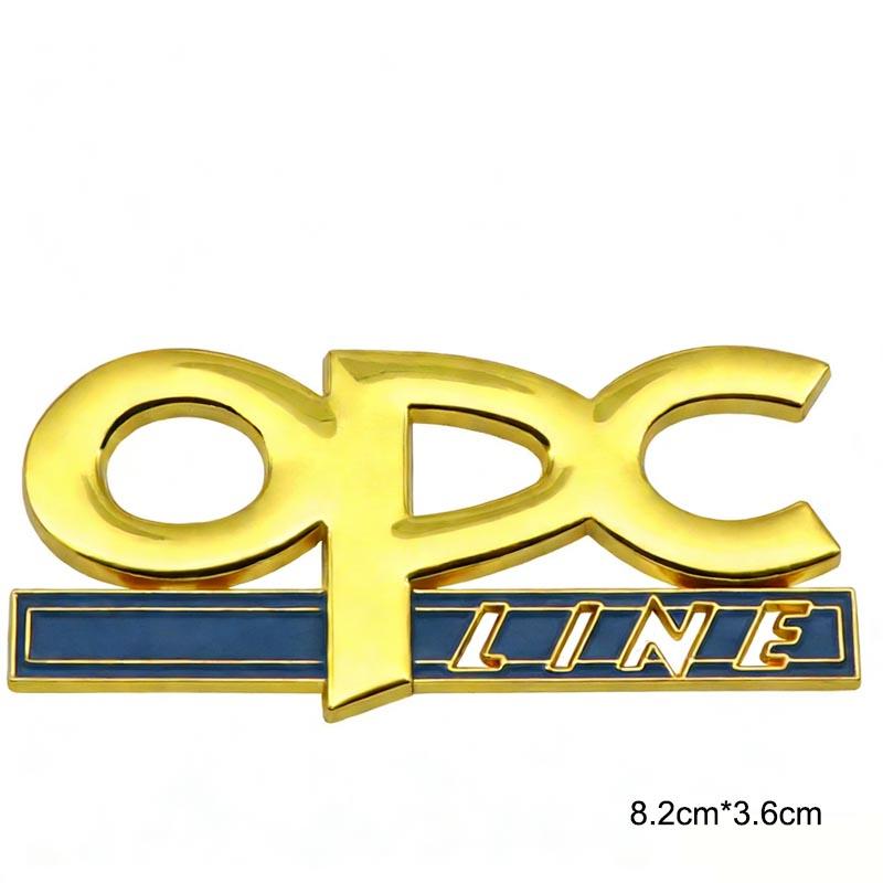 3D Metal OPC Line Car Sticker For Opel, Buick, New Regal Car Modification Parts