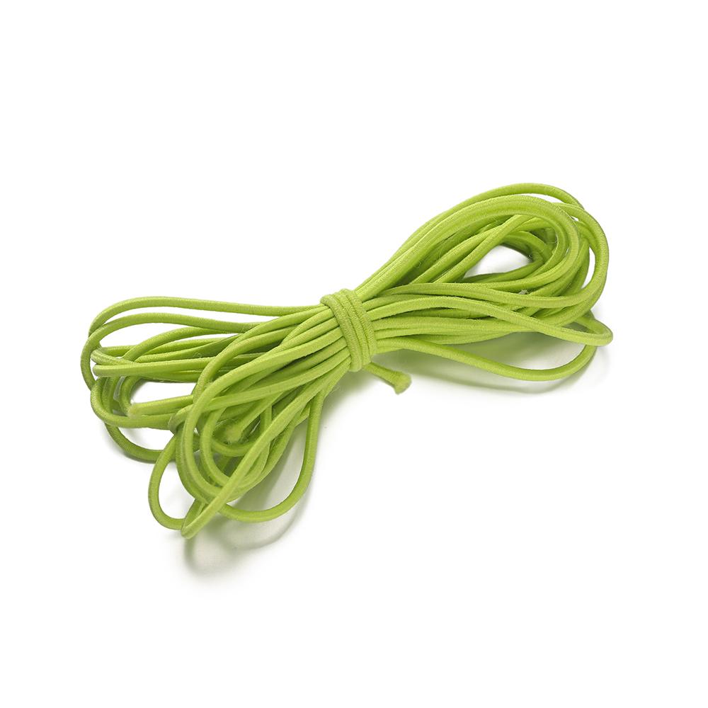 2-5Meters/Lot Round Elastics Rope 2mm 2.5mm Multicolor Nylon Elastic Rubber Bands for DIY Bracelet Necklace Jewelry Accessories