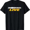 Black Modern Crew Neck Logo T Shirt