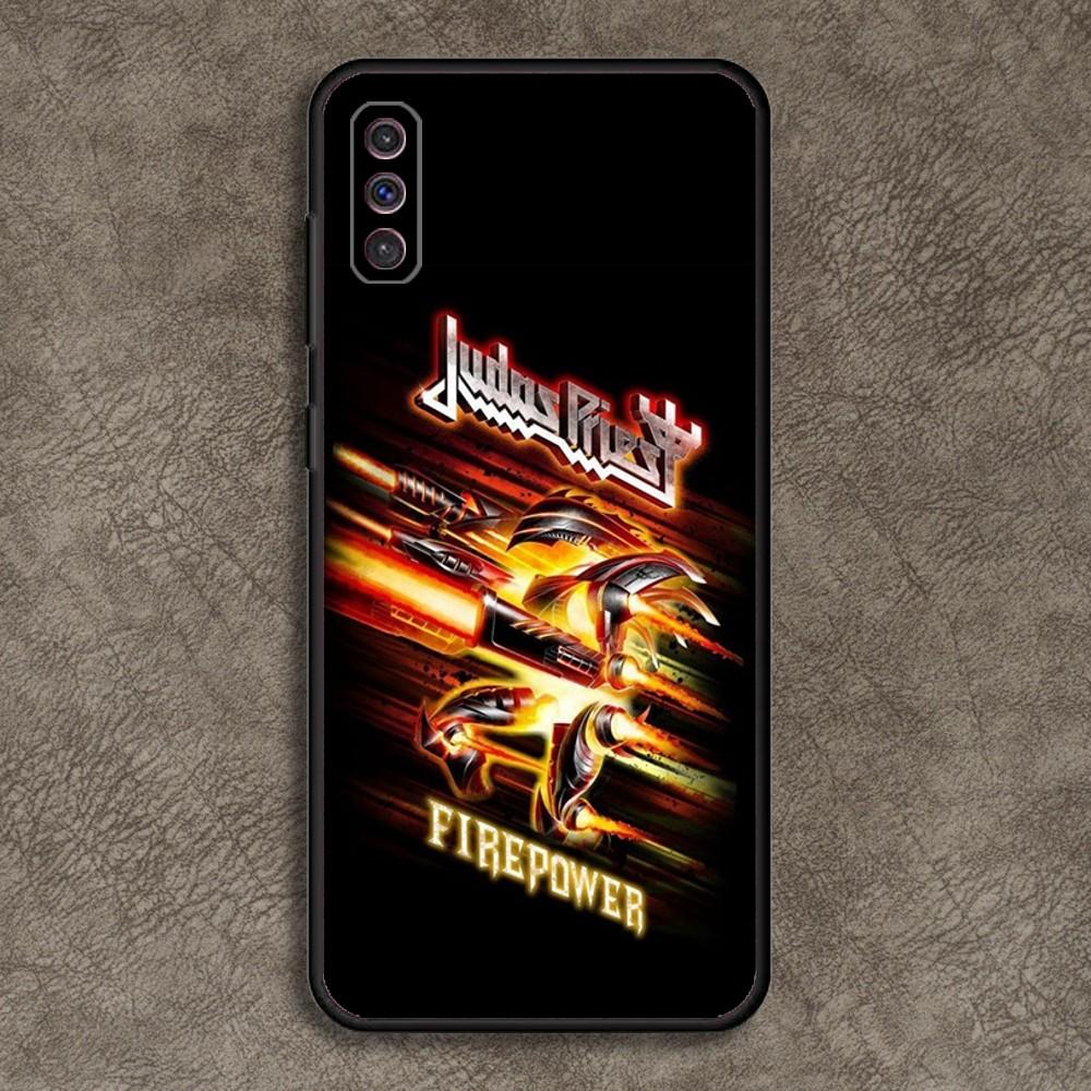Rock Band J-Judas P-Priest Phone Case for SamsungA 91,80,73,72,71,70,53,52,51,42,41,40,32,31,30,22,21,20,13 S 4G 5G Black Case