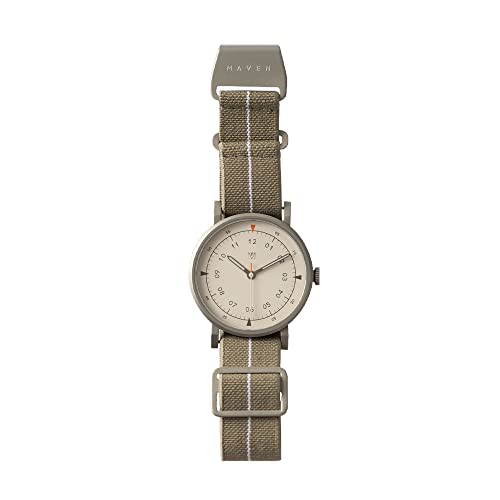 Maven Watches 40mm THE URBAN SCOUT SERIES Minimalist Fashion Watch (MUS-01 KHAKI P 40MM)