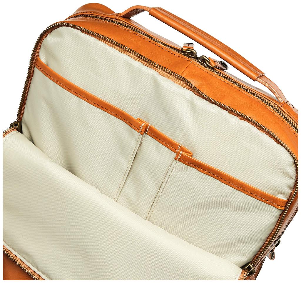 Backpack ORGANIZED SERIES Camel One Size [Cherica]