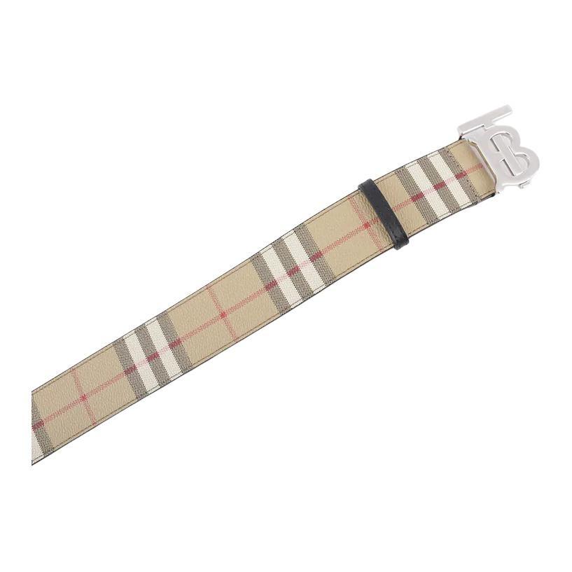 Burberry Checked Tb Buckle Belt Men's 80702941