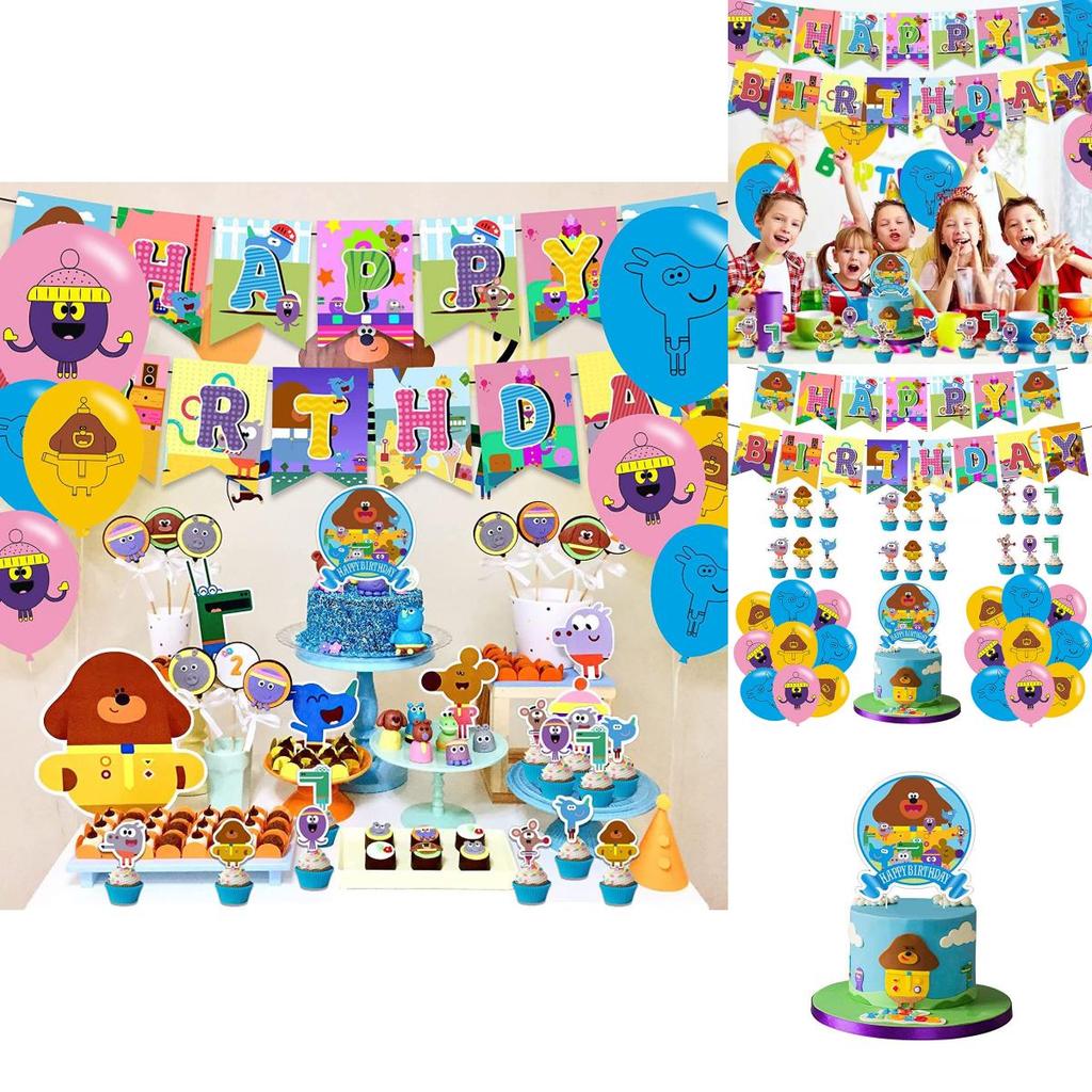 Hey Duggee Happy Birthday Banner Celebrate With Classic Fun Elements And Bright Colors