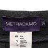 METRADAMO Cashmere wool blend made in Italy Slacks pants 38 gray Women Used
