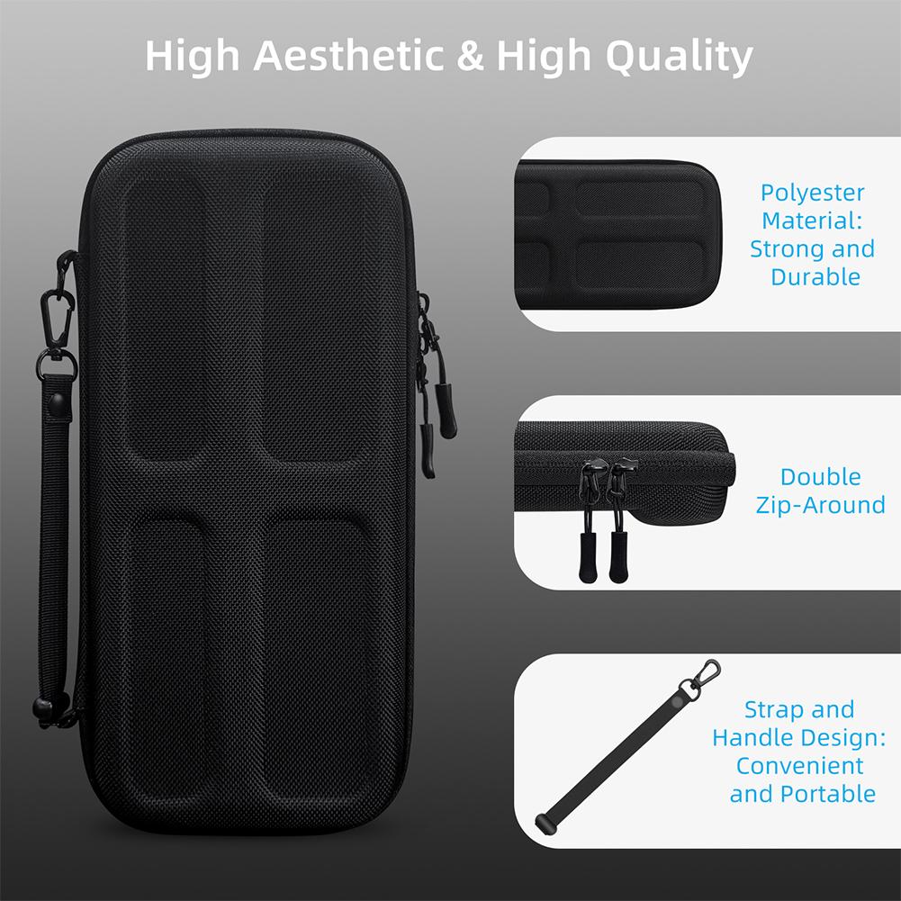EVA Carrying Case/2PCS Tempered Glass Screen Protector Films for Nintendo for Switch 2 Protective Travel Bag Games Accessories