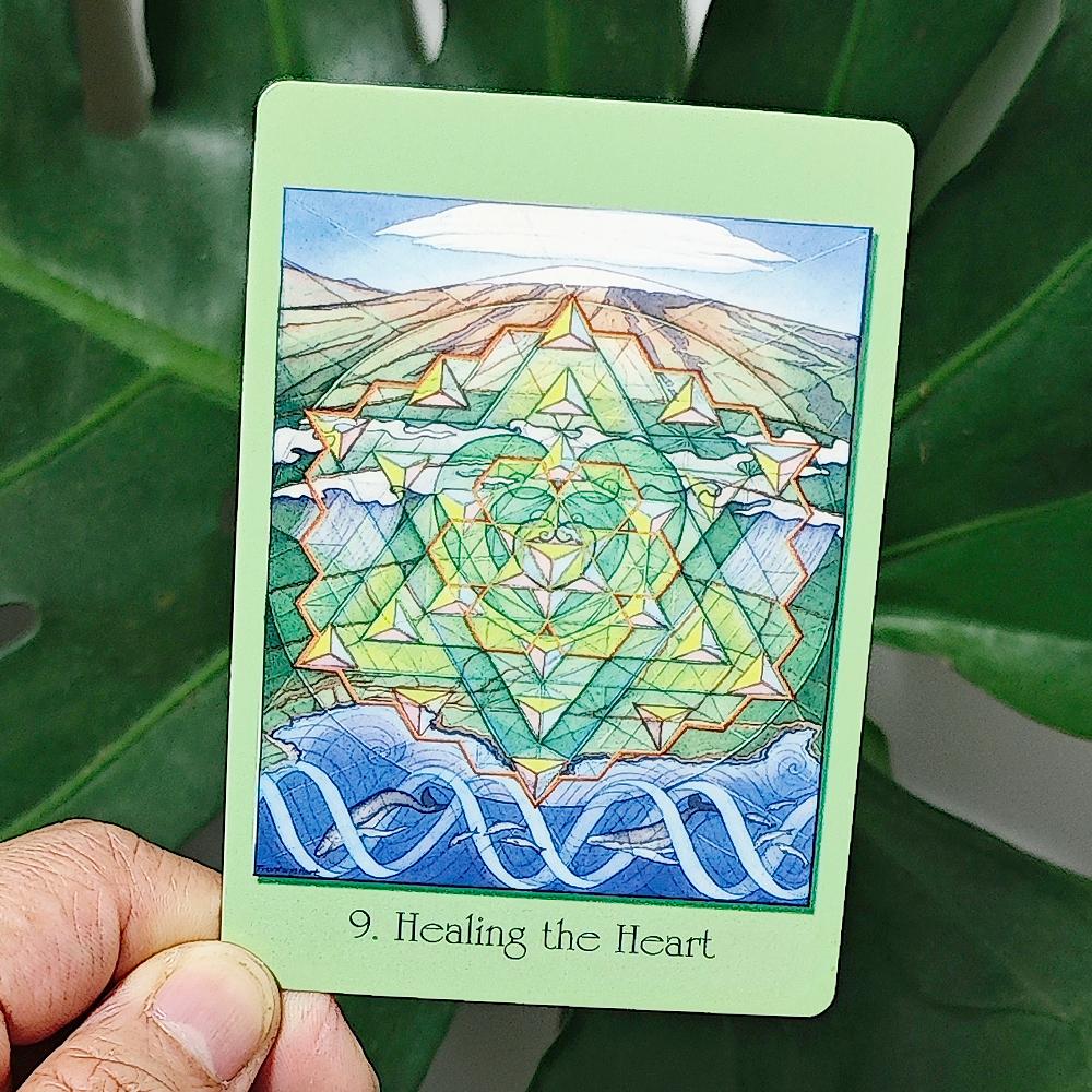 Sacred Geometry Cards for The Visionary Path 10.4*7.3cm 64 Pcs Oracle Cards Integrating Math, Science, and Spirituality