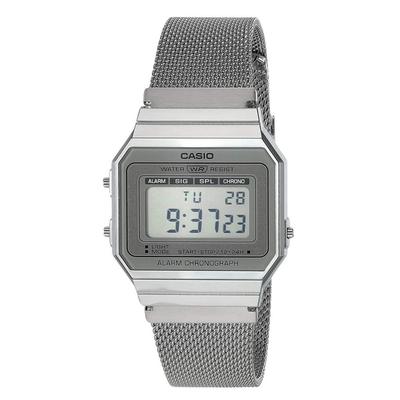 Ceas de damă Casio Youth Vintage Refurbished cu alarmă zilnică, cu cuarț, A-700WM-7A A700WM-7A 100M