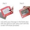 5/10pcs Scratch-off Cards Birthday Gift Love Coupons Anniversary DIY Gift for Her Valentine's Day Tickets Love Note Game Cards