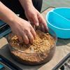 Double Layers Fishing Baits Holder 360 Rotating Tray Fishing Accessory Ideal For Travel And Outdoor Activity