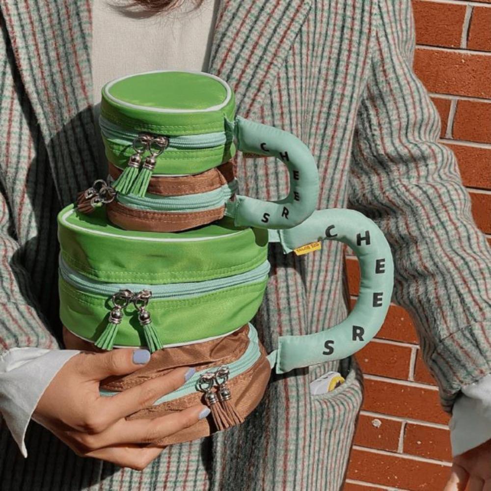 

Двухслойная сумка-тоут с молнией, косметичка, модная женская сумка, женская сумка