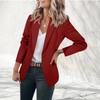 Women's Color Long Sleeve Lapel for Work Casual Commute